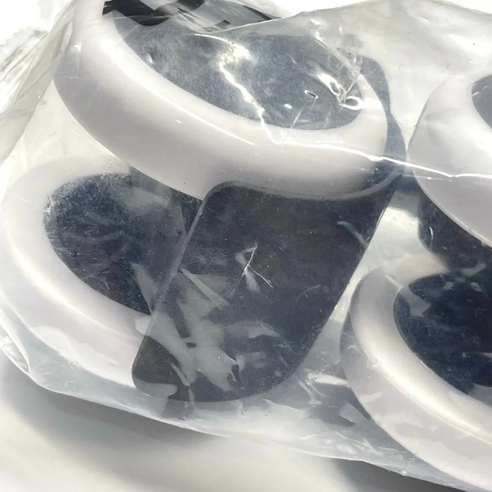 Office Chair Caster Wheels Rollerblade Style Smooth & Quiet Replacement Set 2